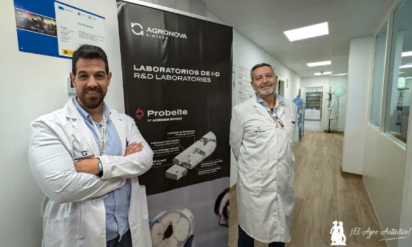 Jorge Malo y Juan Moreno, I+D en Agronova Biotech / agroautentico.com