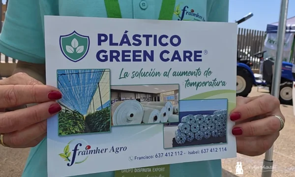 Nuevo plástico Green Care de Agriplast distribuido en Almería por Fraimher Agro / agroautentico.com