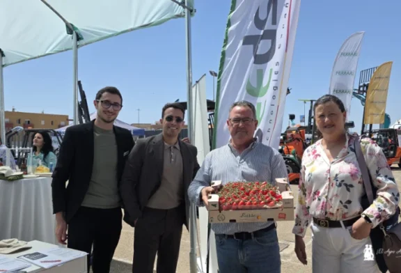 La experiencia de Sicilia en tomate se enseña en el campo de Níjar