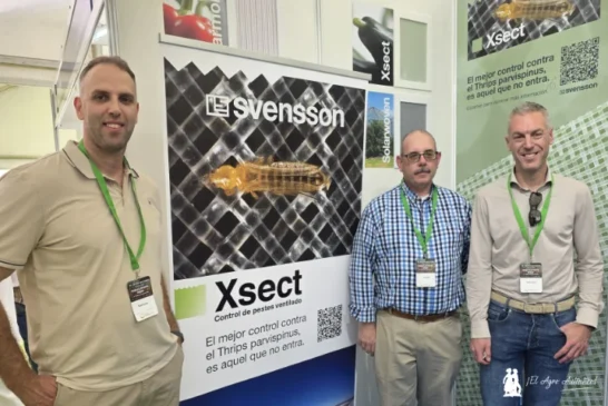 Svensson selecciona en su gama Xsect la malla antiplagas eXacta para cada cultivo