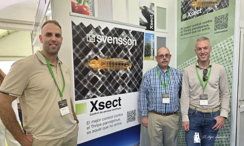 Svensson selecciona en su gama Xsect la malla antiplagas eXacta para cada cultivo