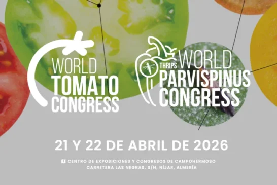 Días 21 y 22 de abril. Vuelve World Tomato Congress a Almería