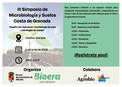 Día 5 de junio. III Simposio de Mircrobiología y Suelos. Costa de Granada