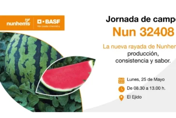 Día 25 de mayo. Jornada de campo de sandía de Nunhems