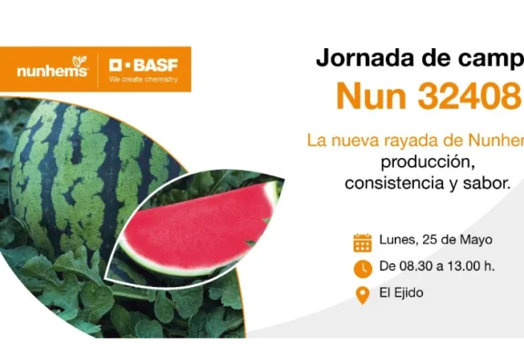 Día 25 de mayo. Jornada de campo de sandía de Nunhems