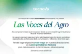 Día 6 de mayo. El Agro Auténtico en 'Las Voces del Agro' en el 25 aniversario de Tecnova