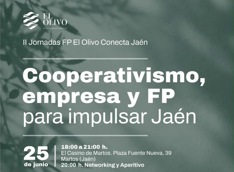 Día 25 de junio. II Jornadas FP El Olivo Conecta Jaén