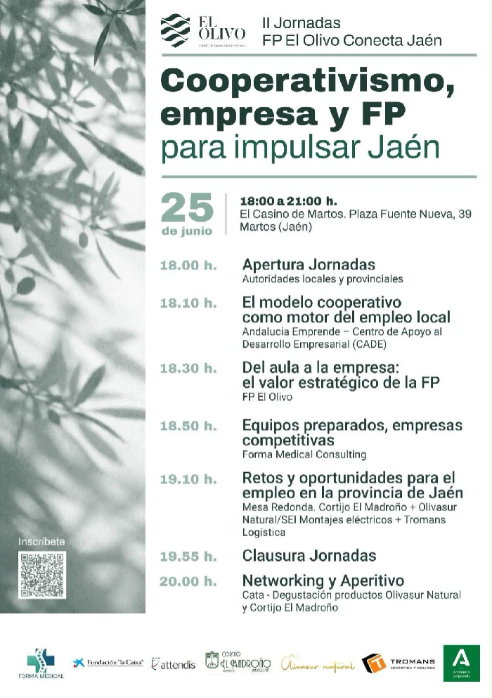 Jornadas FP El Olivo Conecta Jaén