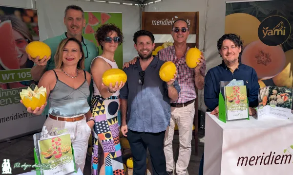 Expositor de Meridiem Seeds en la I Feria del Melón y la Sandía / agroautentico.com
