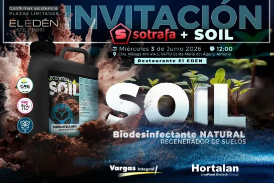 Día 3 de junio. Jornadas de 'Desinfección del Suelo'