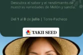 Del 1 al 8 de julio. Jornadas de melón y sandía de Takii Seed