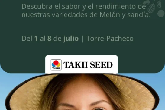 Del 1 al 8 de julio. Jornadas de melón y sandía de Takii Seed