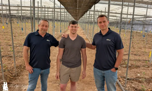 José Luis González Vaca, Iván Pérez y Rubén Alonso / agroautentico.com