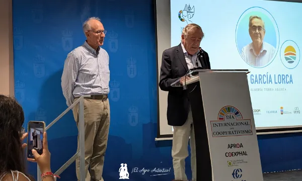 Andrés García Lorca y Juan Callejón, representantes de la Fundación Almería Tierra Abierta / agroautentico.com