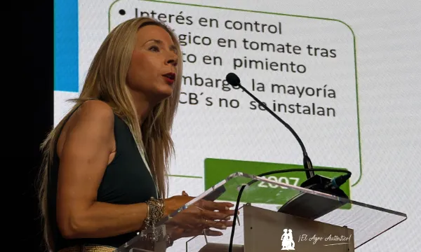 Isabel Caparrós, técnico de Bioline / agroautentico.com