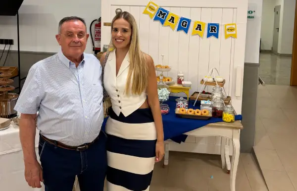 Magar, empresa de origen familiar, Francisco y Maite, fundador con su nieta que visibiliza el relevo generacional / agroautentico.com