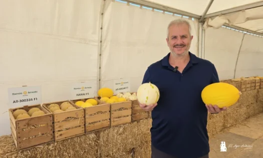 Ramiro Arnedo celebra su Melon Week en la nueva finca experimental Los Médicos