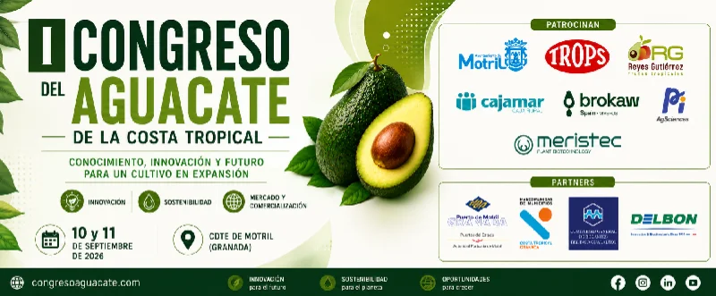 Día 10 de septiembre. I Congreso del Aguacate de la Costa Tropical en Motril