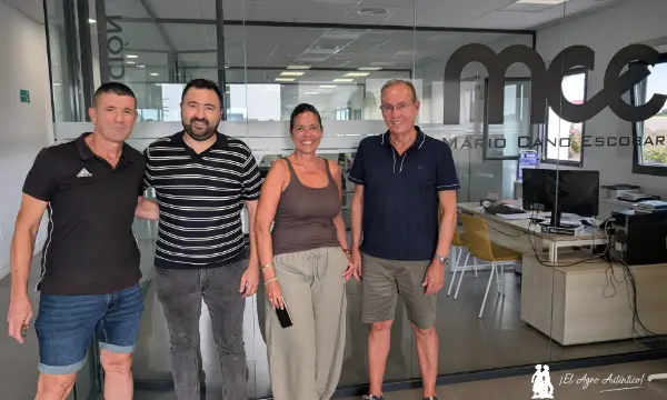 Diego Sola, José Montoya, Nuria Tarragó y Mario Cano / agroautentico.com