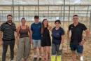 Iniciando la campaña con Agronova Biotech en una finca de familiares del cantante Manolo Escobar