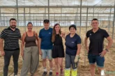 Iniciando la campaña con Agronova Biotech en una finca de familiares del cantante Manolo Escobar