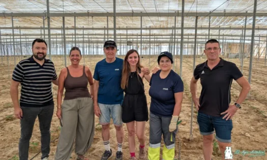 Iniciando la campaña con Agronova Biotech en una finca de familiares del popular Manolo Escobar / agroautentico.com