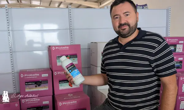 José Montoya con el nuevo Silstom / agroautentico.com