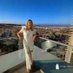 Mari Carmen Galera Quiles, directora de Tecnova, en la última planta del edificio del centro tecnológico / agroautentico.com