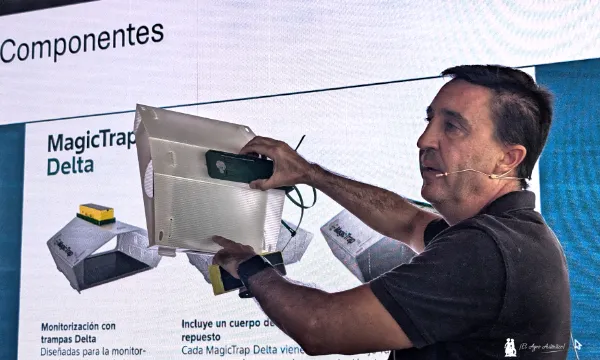 José Luis Robles con MagicTrap Delta / agroautentico.com