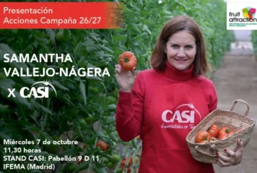Día 7 de octubre. CASI presenta sus acciones para la campaña 2026/27 en Fruit Attraction