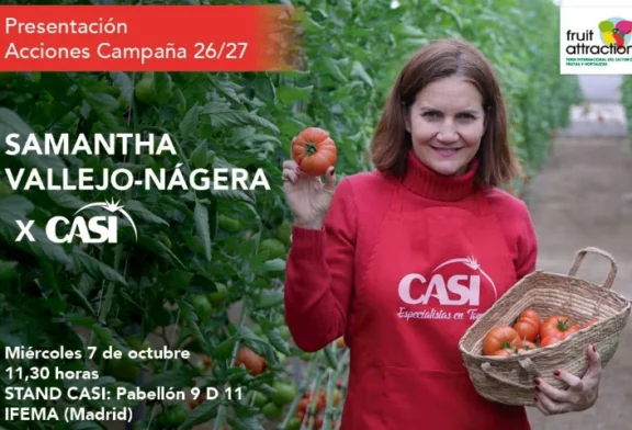 Día 7 de octubre. CASI presenta sus acciones para la campaña 2026/27 en Fruit Attraction