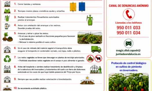 Coexphal reclama medidas extraordinarias y de obligado cumplimiento para frenar el avance de Thrips parvispinus en Almería y Granada / agroautentico.com