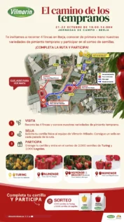 Días 21 y 22 de octubre. Jornadas de pimiento temprano de Vilmorin Mikado