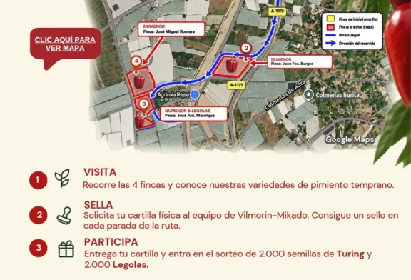 Días 21 y 22 de octubre. Jornadas de pimiento temprano de Vilmorin Mikado