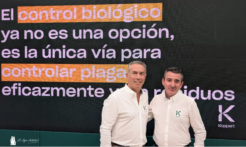 Koppert avanza en Fruit Attraction los resultados de A. limonicus frente a trips y araña roja