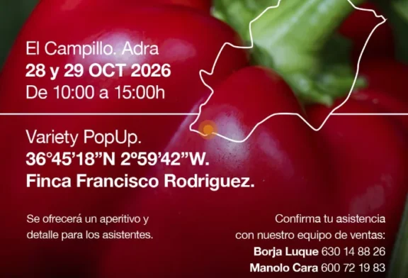 Días 28 y 29 de octubre. Jornada de pimiento de KWS